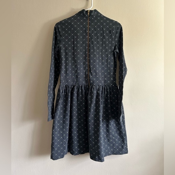 Duffield Lane Camila Dress Black Isle Print Size Small - Picture 4 of 6